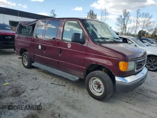 2007 Ford Econoline Passenger XL z VIN 1FMNE11L67DA19804, wystawiony jako Copart lot #77263484 z przebiegiem 173 014 mil mil oraz Szkoda całkowita • Salvage title. Historia ofert i sprzedaży dostępna na DreamBid. Obrazek 4.