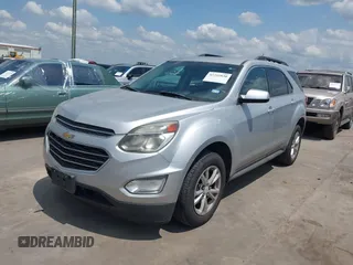 2016 Chevrolet Equinox LT with VIN 2GNALCEK9G1165901, listed as a IAAI auction lot 42225830 with 131,981 mi miles and . Bid and sale history available at DreamBid. Image 2.