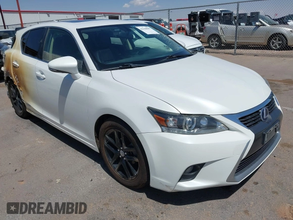 2015 Lexus CT 200h with VIN JTHKD5BH2F2232110, listed as a IAAI auction lot 42168907 with 89,056 mi miles and . Bid and sale history available at DreamBid. Image 1.