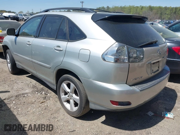 2007 Lexus RX 350 with VIN 2T2GK31U47C004544, listed as a IAAI auction lot 41845606 with 257,611 mi miles. Bid and sale history available at carsss.com. Image 3.
