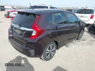 2017 Honda Fit EX-L with VIN JHMGK5H8XHS022733, listed as a IAAI auction lot 41814563 with 68,619 mi miles and . Bid and sale history available at DreamBid. Image 4.