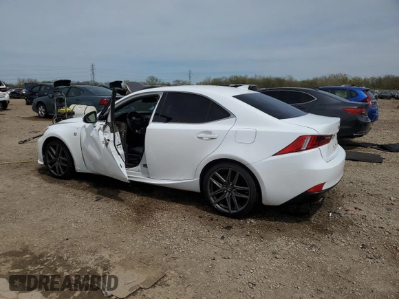 2014 Lexus IS 350 z VIN JTHCE1D22E5003085, wystawiony jako Copart lot #55047665 z przebiegiem 121 119 mil mil oraz Szkoda całkowita • Salvage title. Historia ofert i sprzedaży dostępna na DreamBid. Obrazek 2.