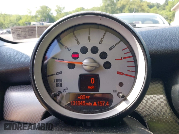 2010 MINI Hardtop S with VIN WMWMF7C55ATX44898, listed as a IAAI auction lot 42727762 with 131,845 mi miles and . Bid and sale history available at DreamBid. Image 7.