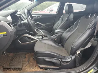 2014 Hyundai Veloster with VIN KMHTC6AD4EU216647, listed as a Copart auction lot 43772655 with 157,288 mi miles and Non Repairable. Bid and sale history available at carsss.com. Image 7.