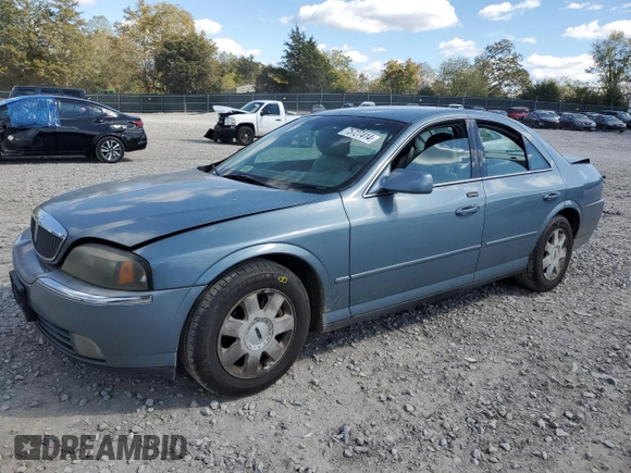 2004 Lincoln LS Luxury with VIN 1LNHM86S84Y688198, listed as a Copart auction lot 75727414 with 188,528 mi miles and Salvage Title. Bid and sale history available at DreamBid. Image 1.