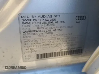 2013 Audi allroad Prestige with VIN WA1VFAFL5DA147968, listed as a Copart auction lot 43003655 with 0 mi miles and Salvage Title. Bid and sale history available at carsss.com. Image 14.
