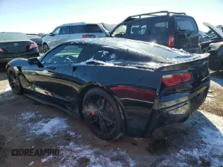 2014 Chevrolet Corvette Z51 2LT with VIN 1G1YK2D7XE5117409, listed as a Copart auction lot 45411925 with 71,154 mi miles and Salvage title. Bid and sale history available at DreamBid. Image 2.