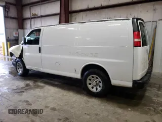 2012 Chevrolet Express Cargo Van with VIN 1GCSGAFX9C1102605, listed as a Copart auction lot 39816934 with 134,786 mi miles and Salvage Title. Bid and sale history available at carsss.com. Image 2.