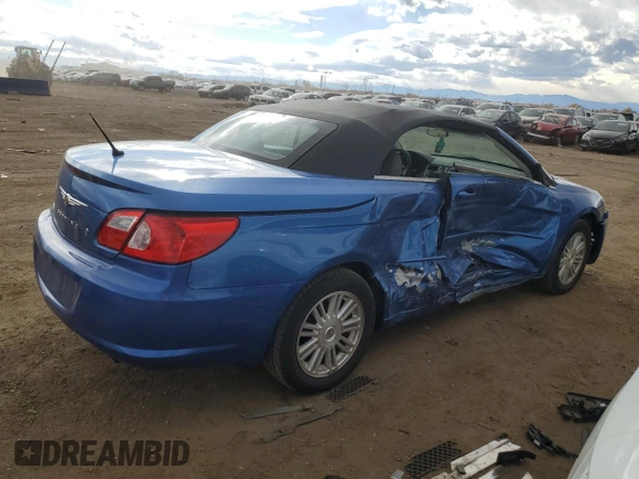 2008 Chrysler Sebring LX with VIN 1C3LC45K98N253522, listed as a Copart auction lot 79331294 with 159,099 mi miles and Salvage Title. Bid and sale history available at carsss.com. Image 3.