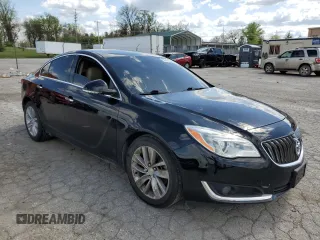 2014 Buick Regal Premium I with VIN 2G4GN5EX0E9316946, listed as a Copart auction lot 54612275 with 61,803 mi miles and Salvage Title. Bid and sale history available at carsss.com. Image 4.