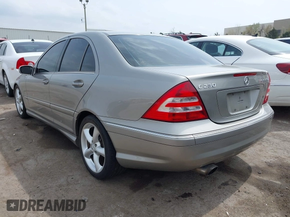 2005 Mercedes-Benz C 230 Kompressor with VIN WDBRF40J15A742736, listed as a IAAI auction lot 41936443 with 168,024 mi miles and . Bid and sale history available at DreamBid. Image 3.