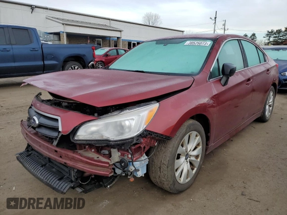 2017 Subaru Legacy with VIN 4S3BNAB68H3048566, listed as a Copart auction lot 38525073 with 67,678 mi miles. Bid and sale history available at carsss.com. Image 1.
