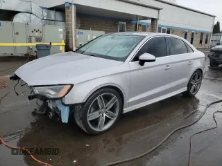 2015 Audi A3 2.0T Prestige with VIN WAUKFGFF1F1107697, listed as a Copart auction lot 52928815 with 70,430 mi miles and Salvage Title. Bid and sale history available at carsss.com. Image 1.