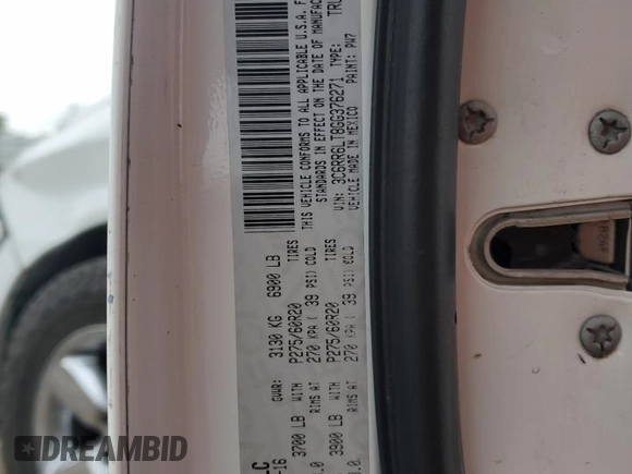 2016 Ram 1500 Big Horn with VIN 3C6RR6LT8GG376271, listed as a Copart auction lot 84569014 with 146,445 mi miles and Salvage Title. Bid and sale history available at carsss.com. Image 14.