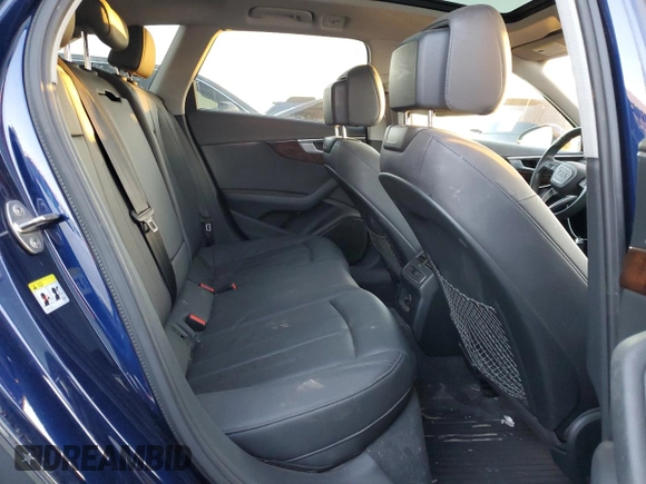 2019 Audi allroad A4 Premium with VIN WA17NAF46KA106587, listed as a Copart auction lot 80711834 with 93,375 mi miles and Salvage Title. Bid and sale history available at DreamBid. Image 10.