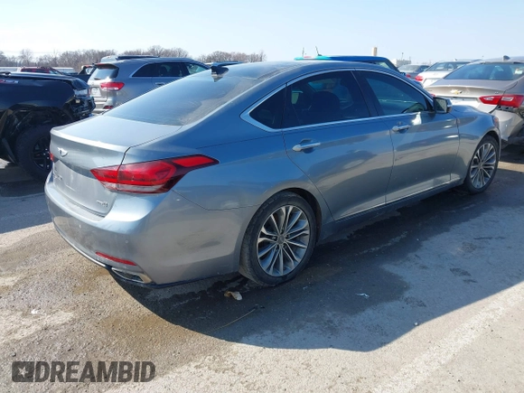 2016 Hyundai Genesis 3.8L with VIN KMHGN4JE9GU126258, listed as a IAAI auction lot 41656907 with 123,337 mi miles and . Bid and sale history available at DreamBid. Image 4.