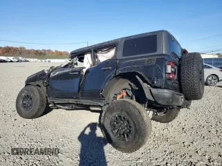 2022 Ford Bronco Raptor with VIN 1FMEE5JR7NLA50848, listed as a Copart auction lot 77857384 with 18,694 mi miles and Salvage Title. Bid and sale history available at carsss.com. Image 2.