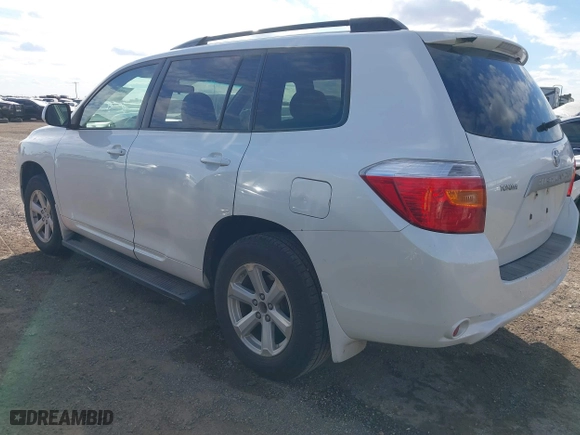 2009 Toyota Highlander with VIN JTEDS41A192085373, listed as a IAAI auction lot 41251958 with 343,397 mi miles. Bid and sale history available at carsss.com. Image 3.