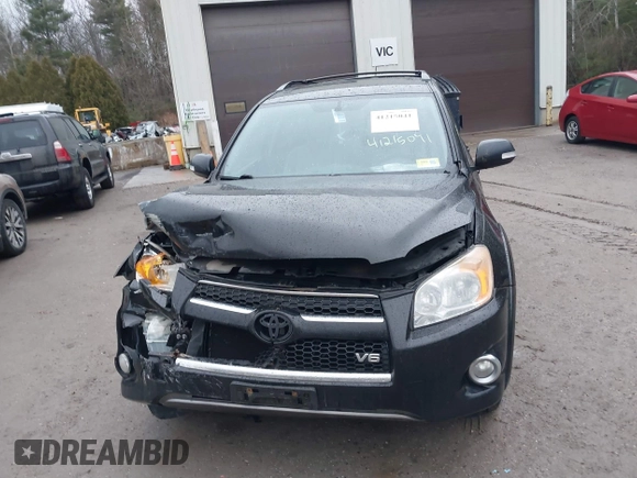 2010 Toyota RAV4 Ltd with VIN 2T3DK4DV9AW019409, listed as a IAAI auction lot 41215041 with 120,323 mi miles. Bid and sale history available at carsss.com. Image 12.