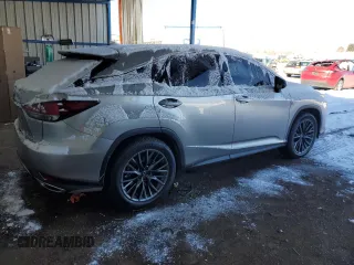 2021 Lexus RX with VIN 2T2YZMDAXMC279855, listed as a Copart auction lot 84403024 with 0 mi miles and Salvage Title. Bid and sale history available at carsss.com. Image 3.