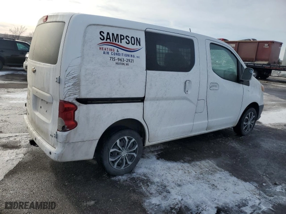 2017 Chevrolet City Express Cargo Van LS with VIN 3N63M0YN5HK720087, listed as a Copart auction lot 87631755 with 0 mi miles and Salvage Title. Bid and sale history available at carsss.com. Image 3.