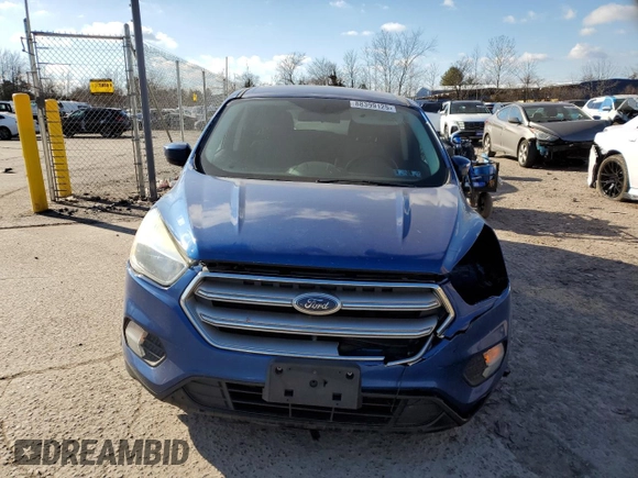 2017 Ford Escape SE with VIN 1FMCU9GD6HUE41887, listed as a Copart auction lot 88399125 with Not Provided miles and Salvage Title. Bid and sale history available at DreamBid. Image 5.