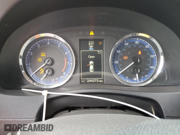 2019 Toyota Corolla L z VIN 2T1BURHE2KC130632, wystawiony jako Copart lot #53754325 z przebiegiem 244 272 mil mil oraz Szkoda całkowita • Salvage title. Historia ofert i sprzedaży dostępna na DreamBid. Obrazek 9.