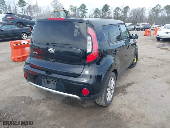 2017 Kia Soul + with VIN KNDJP3A55H7477277, listed as a IAAI auction lot 41837798 with 258,883 mi miles. Bid and sale history available at carsss.com. Image 4.