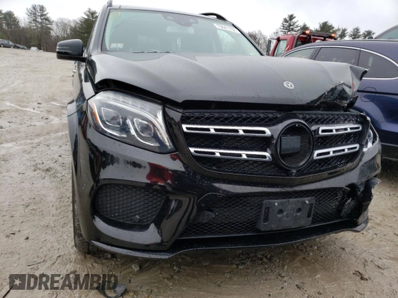 2018 Mercedes-Benz GLS with VIN 4JGDF7DE6JA999228, listed as a Copart auction lot 73641152 with 81,041 mi miles. Bid and sale history available at carsss.com. Image 5.
