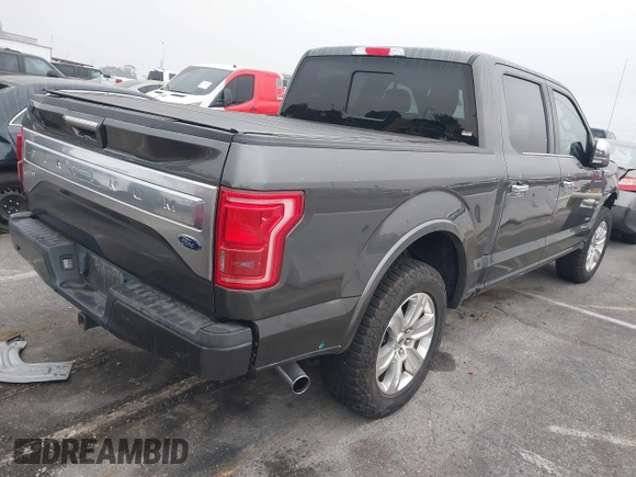 2017 Ford F-150 XL with VIN 1FTEW1EG0HFC20814, listed as a IAAI auction lot 41140772 with 74,651 mi miles. Bid and sale history available at carsss.com. Image 4.