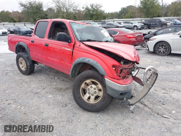 2002 Toyota Tacoma PreRunner with VIN 5TEGN92N92Z883581, listed as a IAAI auction lot 41618699 with Not Provided miles and . Bid and sale history available at DreamBid. Image 1.