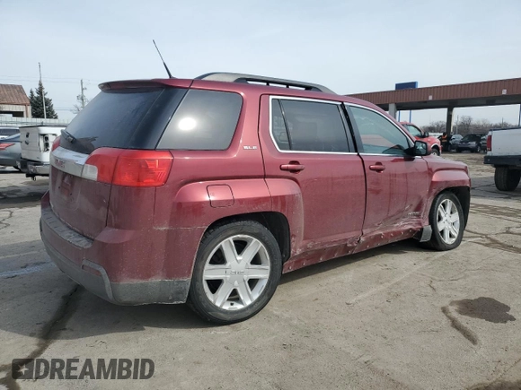 2012 GMC Terrain SLE-2 with VIN 2GKALSEK5C6392894, listed as a Copart auction lot 46086875 with 81,524 mi miles and Salvage Title. Bid and sale history available at carsss.com. Image 3.