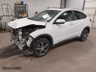 2022 Honda HR-V EX with VIN 3CZRU6H57NM709926, listed as a IAAI auction lot 41239312 with 55,995 mi miles. Bid and sale history available at carsss.com. Image 17.