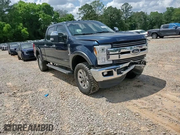 2017 Ford F-250 Lariat with VIN 1FT7W2BTXHEF07132, listed as a Copart auction lot 55184555 with Not provided miles and Salvage title. Bid and sale history available at DreamBid. Image 13.