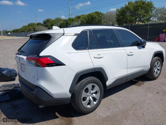 2020 Toyota RAV4 LE with VIN 2T3H1RFV4LC068116, listed as a IAAI auction lot 41808228 with 81,870 mi miles. Bid and sale history available at carsss.com. Image 4.