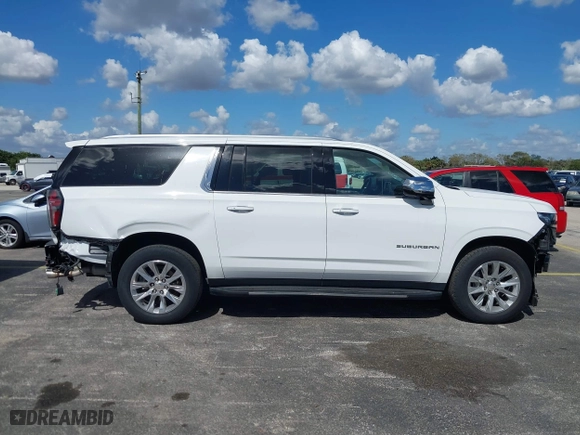 2023 Chevrolet Suburban Premier with VIN 1GNSCFKD9PR387180, listed as a IAAI auction lot 40433867 with 40,936 mi miles. Bid and sale history available at carsss.com. Image 14.
