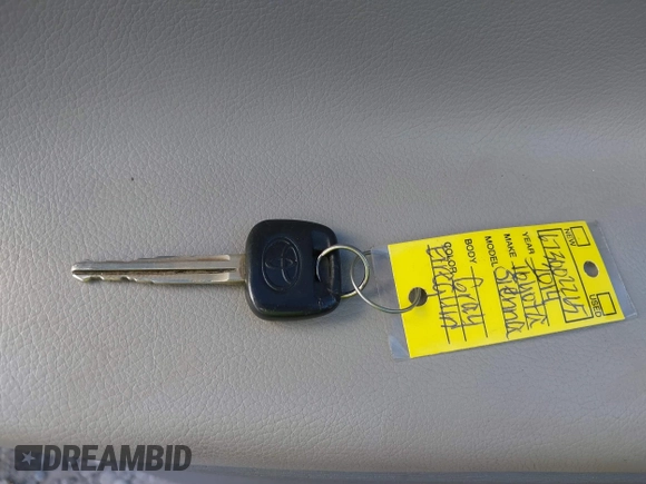 2014 Toyota Sienna L with VIN 5TDZK3DC6ES421278, listed as a IAAI auction lot 41178679 with 202,823 mi miles. Bid and sale history available at carsss.com. Image 11.