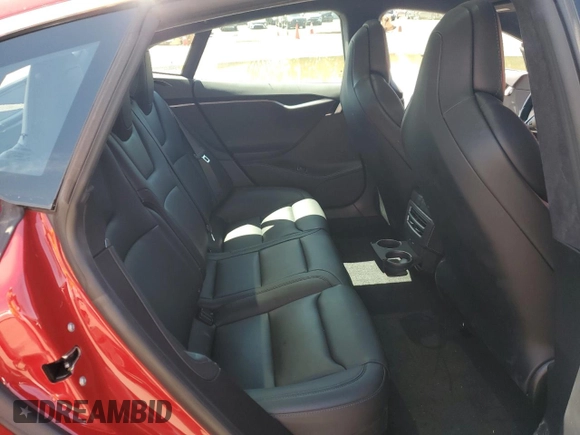 2018 Tesla Model S 75D with VIN 5YJSA1E20JF297943, listed as a Copart auction lot 52164325 with 46,051 mi miles and Salvage title. Bid and sale history available at DreamBid. Image 10.