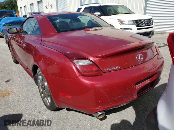 2006 Lexus SC with VIN JTHFN48Y269002090, listed as a Copart auction lot 75077884 with Not Provided miles and Non Repairable. Bid and sale history available at carsss.com. Image 6.