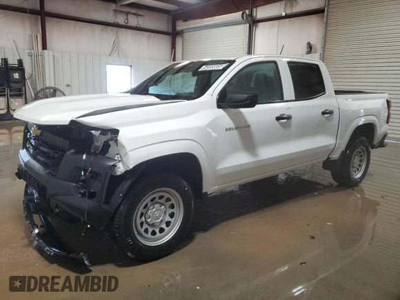 2024 Chevrolet Colorado 2WD Work Truck with VIN 1GCGSBEC2R1301092, listed as a Copart auction lot 54555605 with Not Provided miles and Clean Title. Bid and sale history available at DreamBid. Image 1.