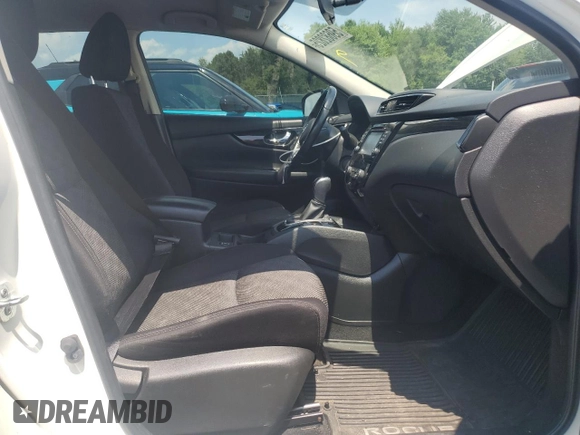 2017 Nissan Rogue SV with VIN JN1BJ1CR6HW106776, listed as a Copart auction lot 59682825 with 106,195 mi miles and Salvage title. Bid and sale history available at DreamBid. Image 7.