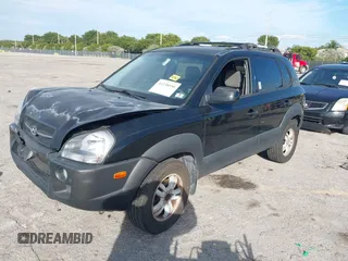 2007 Hyundai Tucson SE with VIN KM8JN12DX7U573823, listed as a IAAI auction lot 41238550 with 79,641 mi miles. Bid and sale history available at carsss.com. Image 17.
