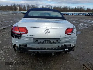 2018 Mercedes-Benz C 300 with VIN WDDWK4KB0JF676429, listed as a Copart auction lot 85419084 with 47,149 mi miles and Salvage title. Bid and sale history available at DreamBid. Image 6.