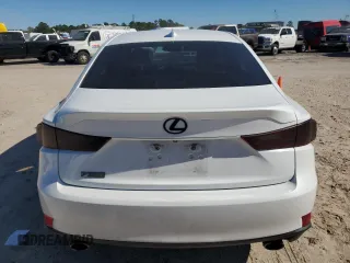 2015 Lexus IS 350 with VIN JTHCE1D21F5009056, listed as a Copart auction lot 80778364 with 81,496 mi miles and Salvage Title. Bid and sale history available at carsss.com. Image 6.