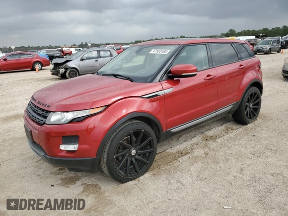 2012 Land Rover Range Rover Evoque Pure Premium with VIN SALVR2BG7CH630081, listed as a Copart auction lot 47563165 with 161,960 mi miles and Clean Title. Bid and sale history available at carsss.com. Image 1.