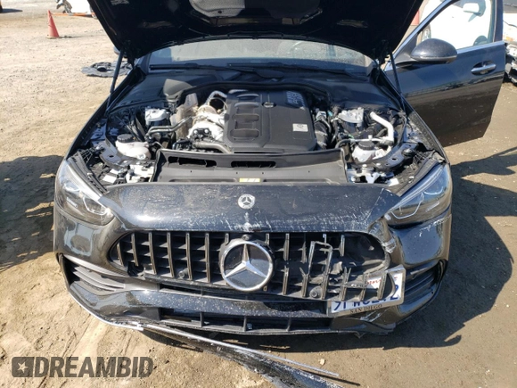 2023 Mercedes-Benz C 43 AMG with VIN W1KAF8HB0PR100831, listed as a Copart auction lot 67601874 with 10,793 mi miles and Salvage Title. Bid and sale history available at DreamBid. Image 11.