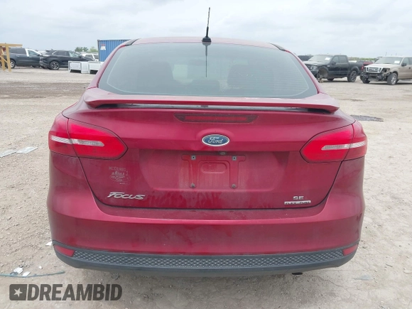2016 Ford Focus SE with VIN 1FADP3F29GL314851, listed as a IAAI auction lot 41881982 with 130,888 mi miles. Bid and sale history available at carsss.com. Image 17.