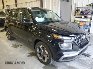 2024 Hyundai Venue SEL with VIN KMHRC8A30RU320524, listed as a Copart auction lot 48223435 with 7,418 mi miles and Salvage title. Bid and sale history available at DreamBid. Image 4.