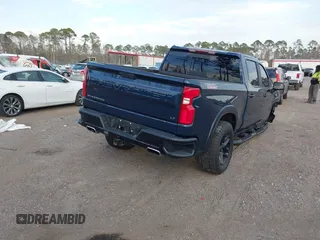 2020 Chevrolet Silverado 1500 LT Trail Boss with VIN 1GCPYFED1LZ189604, listed as a IAAI auction lot 41516096 with 76,118 mi miles. Bid and sale history available at carsss.com. Image 4.