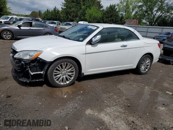 2011 Chrysler 200 Limited with VIN 1C3BC7EG6BN623812, listed as a Copart auction lot 55595095 with 94,843 mi miles and Salvage Title. Bid and sale history available at DreamBid. Image 1.